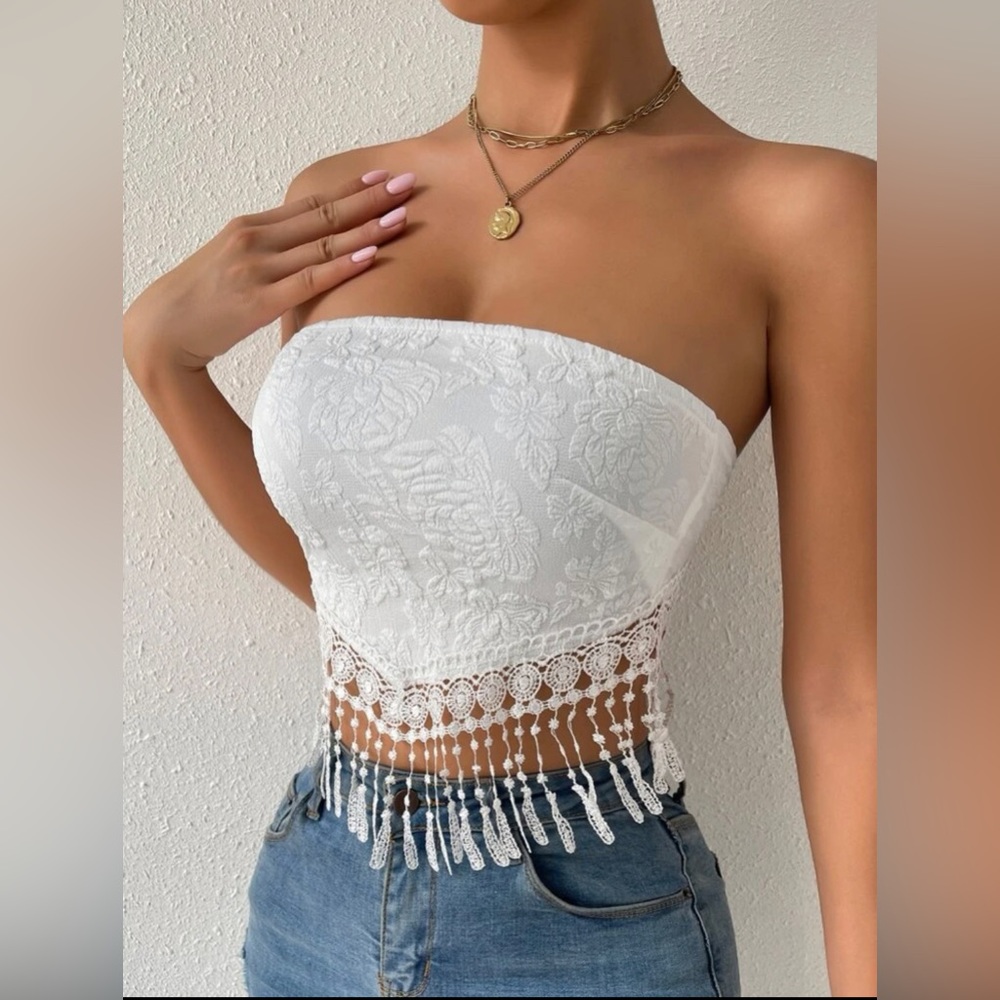 Crop tube top